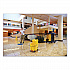 Vinyl Cleaning Cart Bag for Rubbermaid Commercial 9T76, 9T77 and 9T78, 34 gal, 17.5
