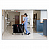 One-Compartment Collapsible X-Cart, Synthetic Fabric, 9.96 cu ft Bin, 24.1