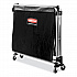 One-Compartment Collapsible X-Cart, Synthetic Fabric, 9.96 cu ft Bin, 24.1