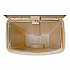 Streamline Resin Step-On Container, Front Step Style, 13 gal, Polyethylene, Beige (1883458)