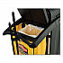High-Security Healthcare Cleaning Cart, Metal, 4 Shelves, 1 Bin, 22