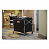 One-Compartment Collapsible X-Cart, Synthetic Fabric, 9.96 cu ft Bin, 24.1