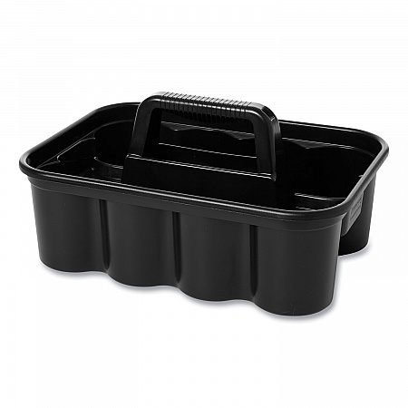 Commercial Deluxe Carry Caddy, Eight Compartments, 15 x 7.4, Black (315488BLA)