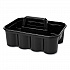 Commercial Deluxe Carry Caddy, Eight Compartments, 15 x 7.4, Black (315488BLA)