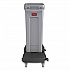 Slim Jim with Venting Channels, 23 gal, Plastic, Gray (354060GY)