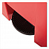 Indoor Utility Step-On Waste Container, 18 gal, Plastic, Red (614500RED)