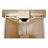 Indoor Utility Step-On Waste Container, 12 gal, Plastic, Beige (6144BEI)