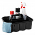Commercial Deluxe Carry Caddy, Eight Compartments, 15 x 7.4, Black (315488BLA)