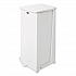 Defenders Heavy-Duty Steel Step Can, 13 gal, Steel, White (ST24EPLWH)