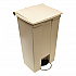 Legacy Step-On Receptacle, 18 gal, Polyethylene, Beige (614500BG)