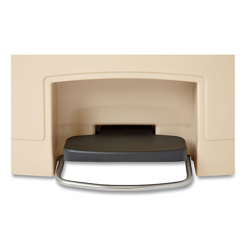 Streamline Resin Step-On Container, Front Step Style, 24 gal, Polyethylene, Beige (1883552)