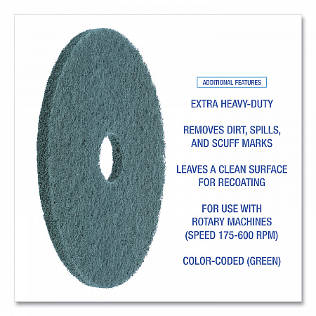 Heavy-Duty Scrubbing Floor Pads, 19