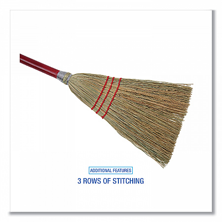 Corn Fiber Lobby/Toy Broom, Corn Fiber Bristles, 39