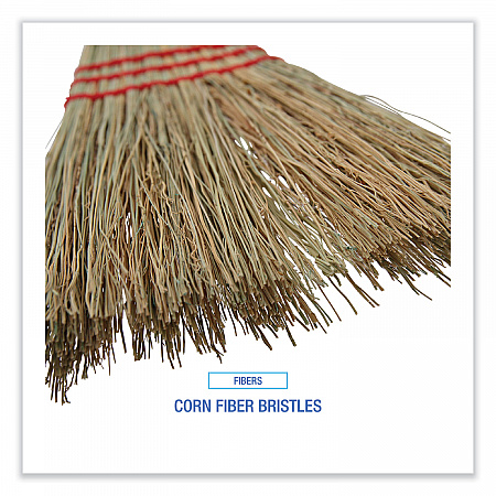 Corn Fiber Lobby/Toy Broom, Corn Fiber Bristles, 39