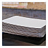 Bakery Bright White Cake Pad, Single Wall Pad, 25.5 x 17.5, White, Paper, 50/Carton (1157)