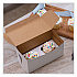 White One-Piece Non-Window Bakery Boxes, Standard, 9 x 5 x 4, White, Paper, 250/Bundle (1549)