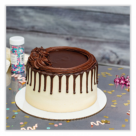Bright White Cake Circles, 9