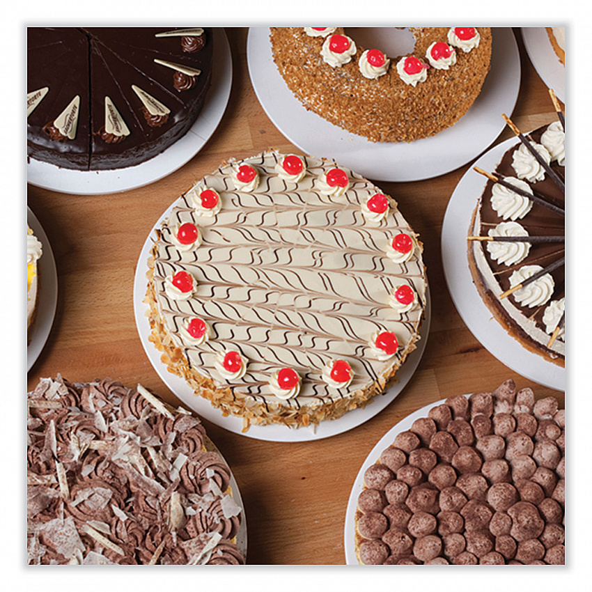 Bright White Cake Circles, 16" Diameter, Bright White, Paper, 100/Carton (11229)