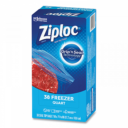 Zipper Freezer Bags, 32 oz, 6.97