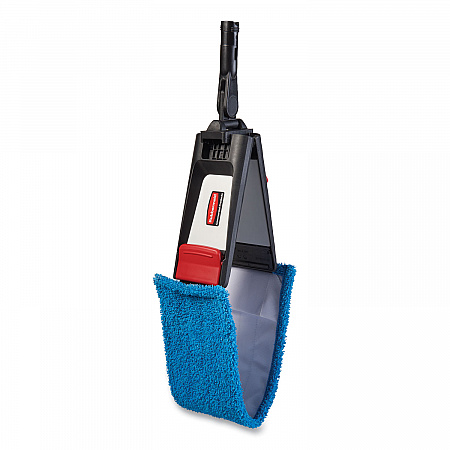 Adaptable Flat Mop Pads, Microfiber, 19.5 x 5.5, Blue (2132427)