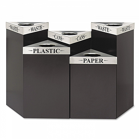 Trifecta Waste Receptacle Lid, Laser Cut 