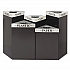 Trifecta Waste Receptacle Lid, Laser Cut 