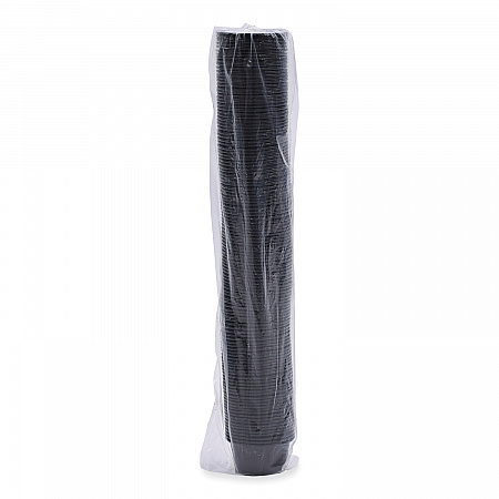 Souffle/Portion Cups, 2 oz, Plastic, Black, 125/Sleeve, 20 Sleeves/Carton (PRTN2BL)