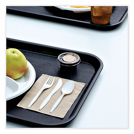 Souffle/Portion Cups, 2 oz, Plastic, Black, 125/Sleeve, 20 Sleeves/Carton (PRTN2BL)