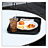 Hi-Impact Plastic Dinnerware, 3-Compartment Plate, 10