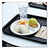 Hi-Impact Plastic Dinnerware, 3-Compartment Plate, 10