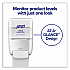Push-Style Hand Sanitizer Dispenser, 1,200 mL, 5.25 x 8.56 x 12.13, White (502001)