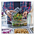 PLA Hinged Clamshells, 46 oz, 8.3 x 8.6 x 3.1, Clear, Plastic, 300/Carton (KLCS8N)