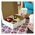 Bakery Boxes, Standard, 12 x 12 x 4, White, Paper, 100/Carton (1585)