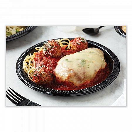 Meadoware Impact Plastic Dinnerware, Plate, 8.9