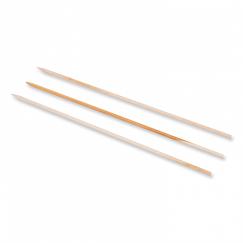 Wooden Skewers, 10", Natural, 1,000/Box, 3 Boxes/Carton (R818)