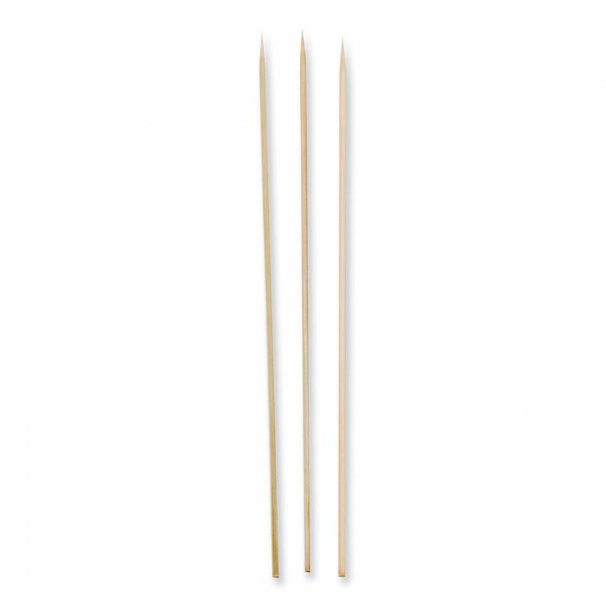 Bamboo Skewers, Paper, 12", Natural, 9,600/Carton (R824)