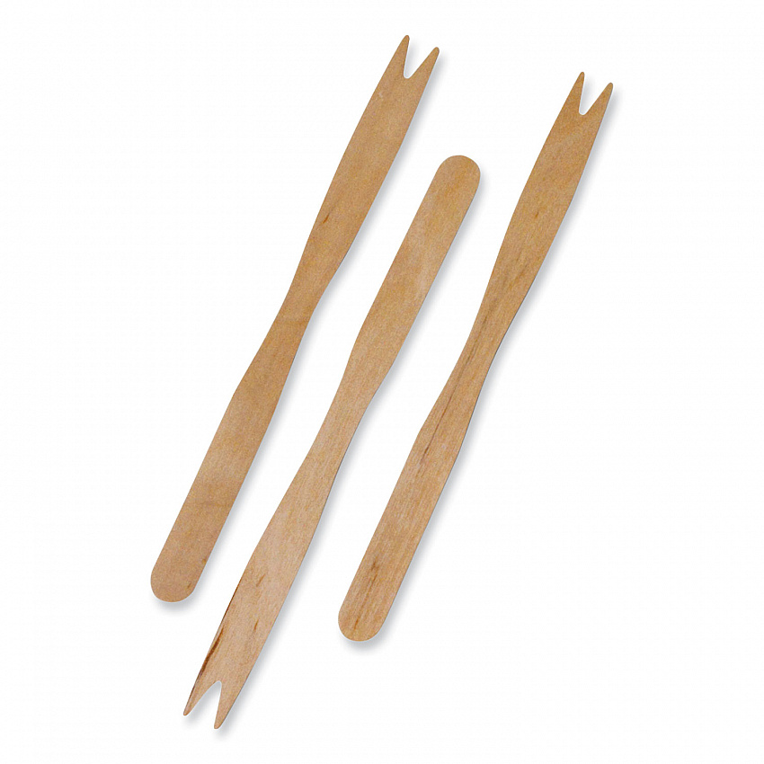 Wooden Serving Fork, 5.5", Natural, 1,000/Box, 10 Boxes/Carton (R826)
