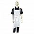 Heavyweight Poly Aprons, 28 x 46, 1.77 mil, One Size Fits Most, White, 500/Carton (RPA20HW)