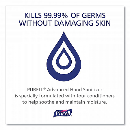 Advanced Hand Sanitizer Refreshing Gel, 1.5 L Pump Bottle, Clean Scent (501504EA)