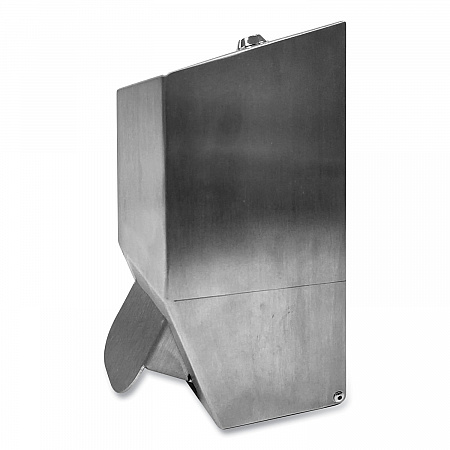 Manual Skincare Dispenser, 1 L, 5.1 x 4.6 x 9.3, Silver (98123)