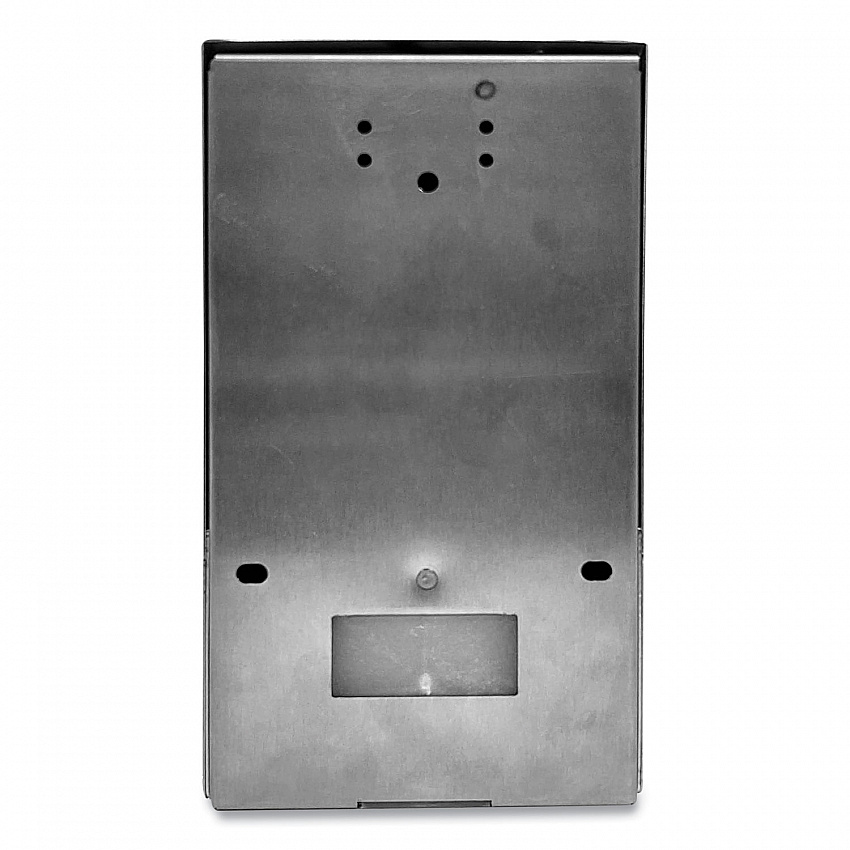 Manual Skincare Dispenser, 1 L, 5.1 x 4.6 x 9.3, Silver (98123)
