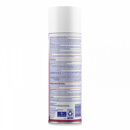 Foaming Disinfectant Cleaner, Fresh Scent, 24 oz Aerosol Spray, 12/Carton (95524CT)