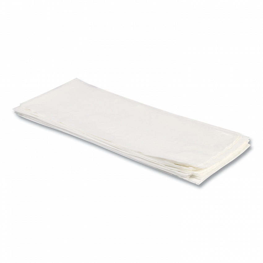 Linear Low-Density Can Liners, 33 gal, 1 mil, 33" x 45", Clear, Flat Pack, 200/Carton (H6645TC)