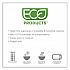 Sugarcane Portion Cup Lids, Fits 2 oz Portion Cups, White, 2,500/Carton (EPSPCLID2)
