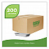 WorldView Renewable Molded Fiber Containers, 10.47 x 10.47 x 1.76, White, 200/Carton (EPSCRC107)