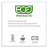 Evolution World EcoLid 25% Recycled Food Container Lid, Fits 12 to 32 oz Containers, White, Plastic, 500/Carton (EPBRSCLIDL)