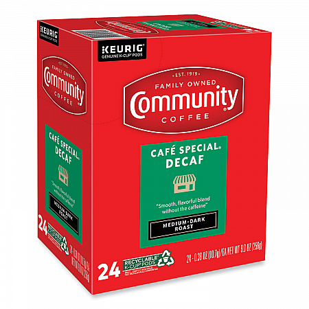 Cafe Special Decaf K-Cups, 24/Box (6408CC)