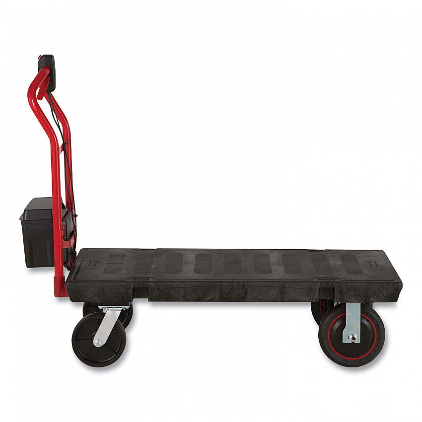 Motorized Kit for 24" x 48" Platform Trucks, Medium, DC Motor, 60 V Lithium-Ion Battery, 0.5 mph to 3 mph, Black/Red (2173663)