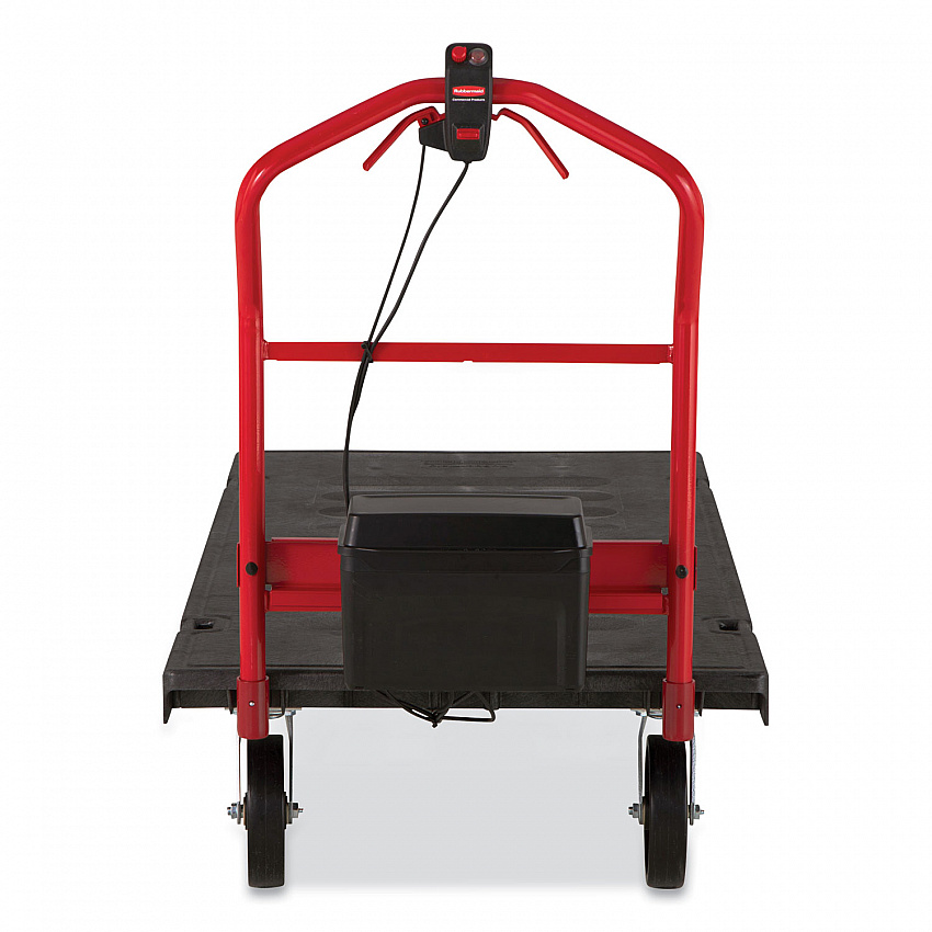 Motorized Kit for 30" x 60" Platform Trucks, Large, DC Motor, 60 V Lithium-Ion Battery, 0.5 mph to 3 mph, Black/Red (2173661)