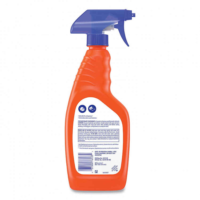 Antibacterial Fabric Spray, Original Scent, 22 oz Spray Bottle, 2/Carton (28299)